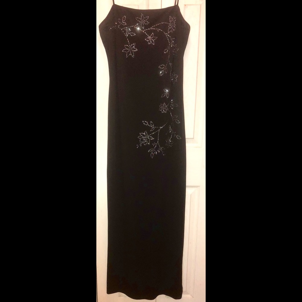 Vintage Formal Black Dress